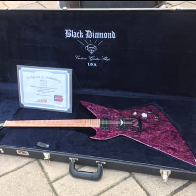 the GOLIATH Black Diamond USA Explorer Guitar (used) Hand Craft image 3