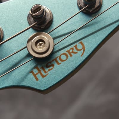 History MMBJ Mini Bass Lake Placid Blue 2002 | Reverb