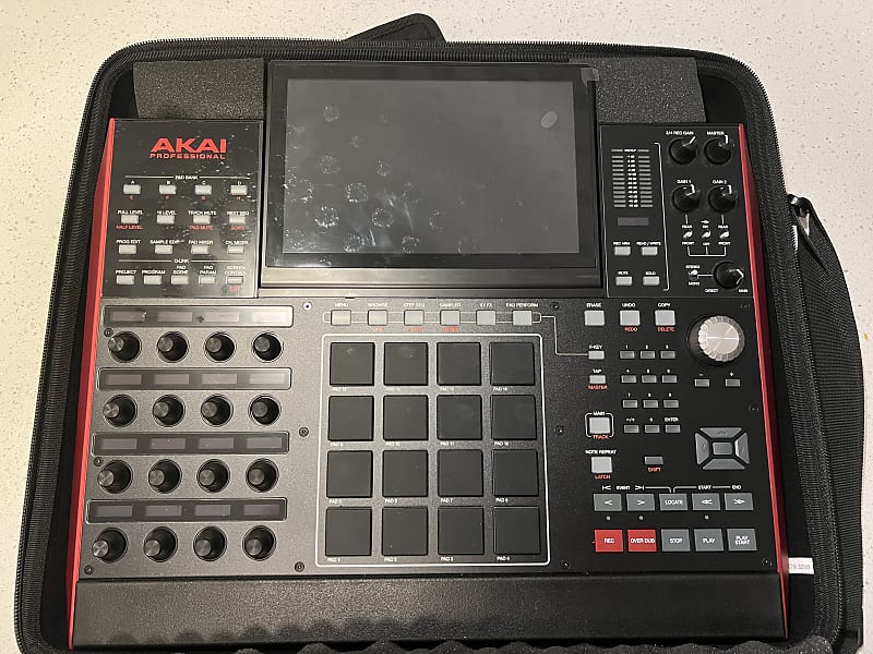 Akai MPC X 2017 Black/Red | Reverb