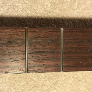 Warmoth Strat Neck — Mahogany/rosewood, clear gloss NEVER USED image 9