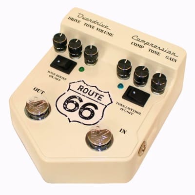 Visual Sound Route 66 Overdrive Compressor Pedal | Reverb