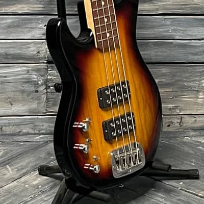 G&L Left Handed L-2000 Tribute 4 String Electric Bass- 3-Tone Sunburst image 5