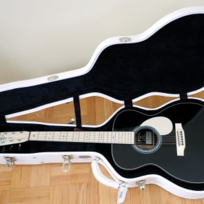 Martin OM Negative 2007 Black | Reverb