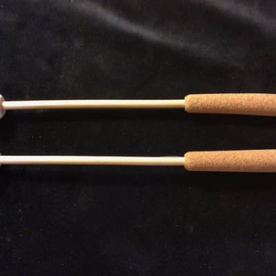 Rohema Percussion - Percussion Mallets Xtra Hard Plastic Ball (Made In Germany) Pair image 1