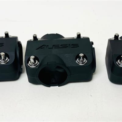Set of 3 Alesis Nitro PRO Rack T Clamps SE DM Crimson Strike