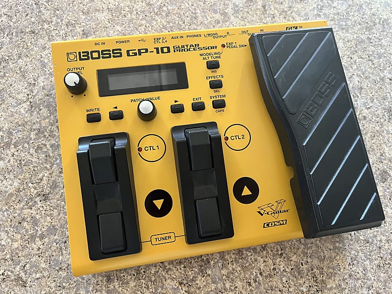 Boss GP-10 Guitar Processor Multi-Effect Unit w/ GK-3 Pickup | Reverb