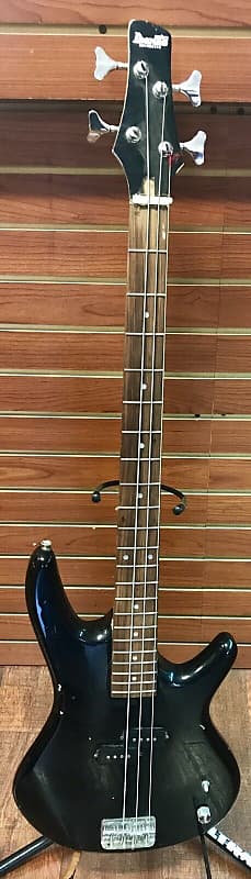 Ibanez Soundgear GIO 4 String Electric Bass Guitar, Used Vintage,  Black  Edition, Tested, Perfectly image 1
