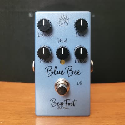 レア Bearfoot FX ベースオーバードライブ blueberry BOD BearFoot Guitar Effects ( ベアーフット・ギターエフェクツ