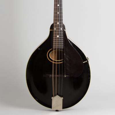 Gibson  Style A Snakehead Carved Top Mandolin (1925), ser. #78022, original black hard shell case. image 1
