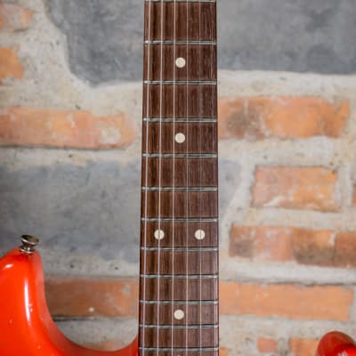 Fender Masterbuilt Dennis Galuszka Stratocaster 1960 Relic Fiesta Red Brazilian (Cod.1040) 2010 image 3