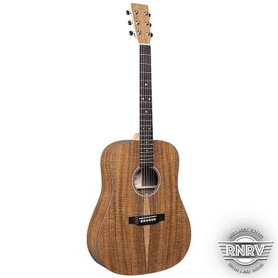 Martin D-X1E Koa Acoustic-Electric Guitar - Natural Koa image 2