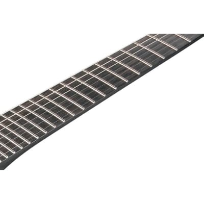 Ibanez XPTB620 Iron Label Xiphos Guitar w/ Dimarzio Pickups - Black Flat image 11