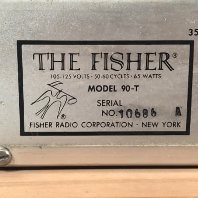 The Fisher Anniversary Series 90-T Preamp Tuner image 5