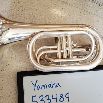 Yamaha YBH-301MS Marching Baritone Horn Silver 2019 image 2