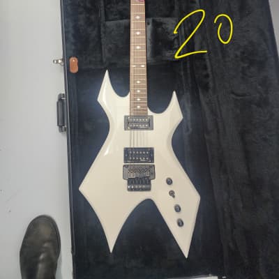 BC Rich Warlock NJ Series 1999 Floyd Rose - White | Reverb