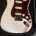 Fender American Deluxe Strat HSS 2014 Olympic Pearl-EXCELLENT! New  LOW price!
