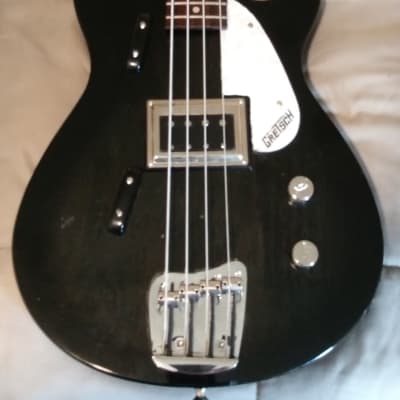 Gretsch 2202 Short Scale Bass with BiSonic Pickup and Starfire Bridge Black Reverb