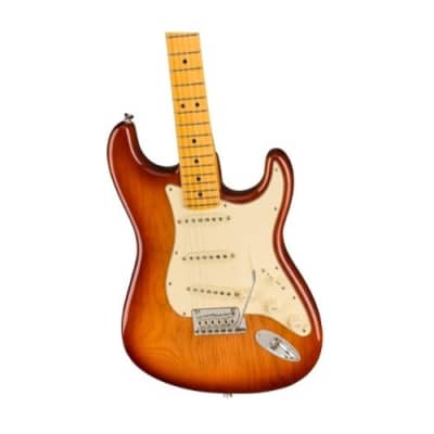 Fender American Professional II Stratocaster 6-String Electric Guitar (Right-Hand, Sienna Sunburst) image 3