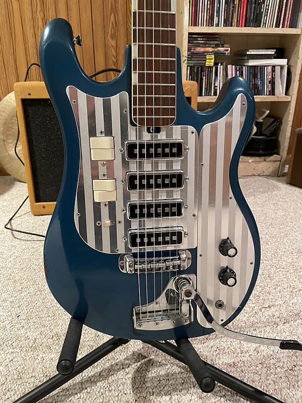 Teisco WG-4L 1965 Lake Placid Blue | Reverb