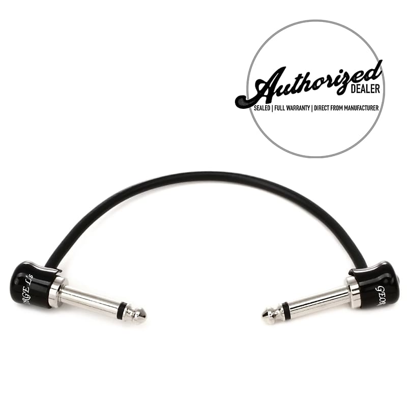 George L's .155 Right Angle Pedalboard 6'' Inch Patch Cable image 1