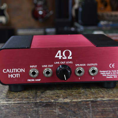 THD Hot Plate Power Attenuator - 4 Ohm 2010s - Red image 2
