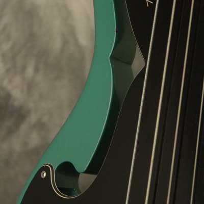 RARE 1960's Ampeg AEB-1 Scroll Bass original BLUE + BLACK!!! image 6