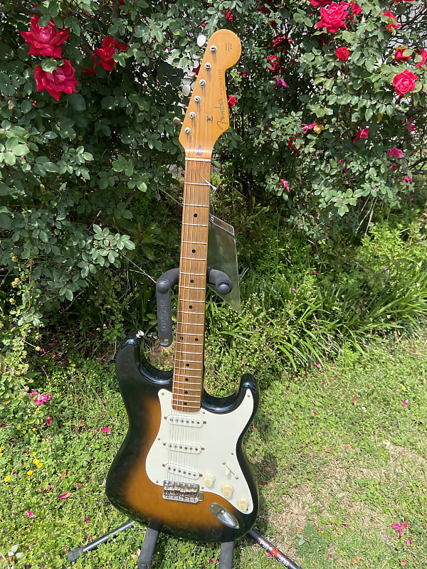 Fender Stratocaster ‘57 Reissue Japan 1989-1990 - Sunburst image 1