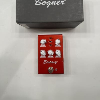 Bogner Ecstasy Red Mini Overdrive Guitar Effect Pedal + Original Box image 1