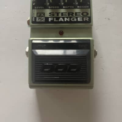 DOD Digitech FX75C Stereo Analog Flanger Rare Vintage Guitar Effect Pedal + Box image 2