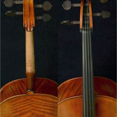 Stradivari 1712 Davidov Cello Master Wang's Own Work 200-y old Spruce No. W21 image 3