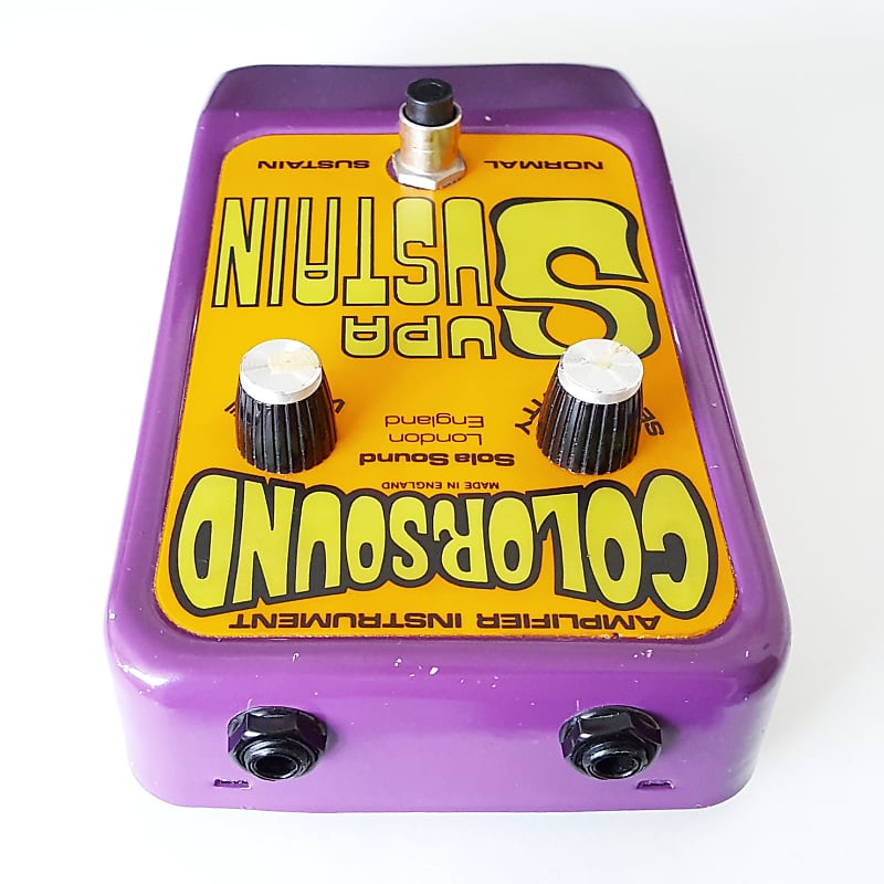 Vintage Colorsound Supa Sustain 1970s Sola Sound Fuzz Overdrive