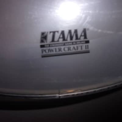 TAMA Logo 22" bass drum head Clear Batter Side with inner liner new with scuffs and dings image 1