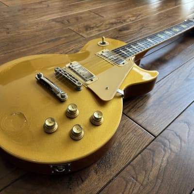 Vintage 1974 Greco EG 500 Gold Top Maxon Mini Humbuckers Fujigen Japan image 4
