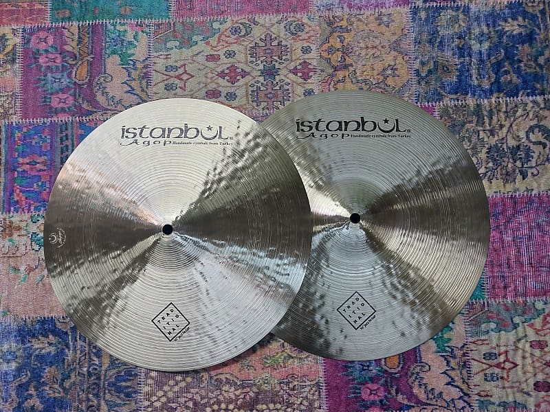 14″ Traditional Jazz Hi Hats – Istanbul Cymbals