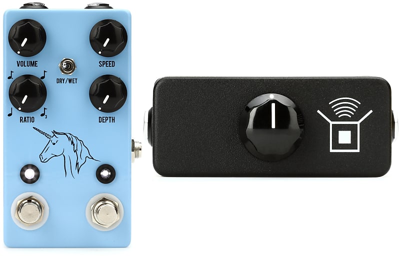 JHS Unicorn V2 Analog UniVibe Pedal Bundle with JHS Little Reverb