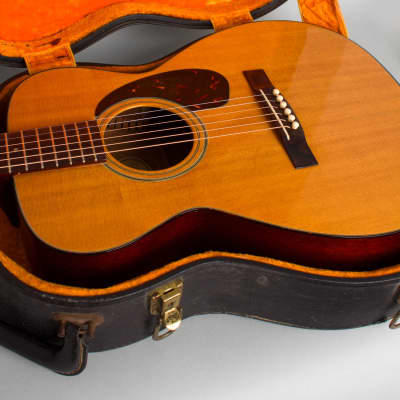 Guild  F-20NT Flat Top Acoustic Guitar (1967), ser. #AG-2111, original black hard shell case. image 13