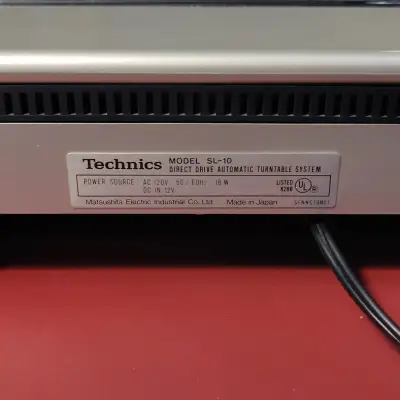Technics  SL-10  Linear Tracking Turntable image 6