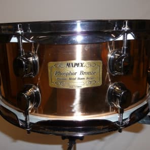 Mapex Black Panther Phosphor Bronze Snare Drum 5.5 x 13 Reverb