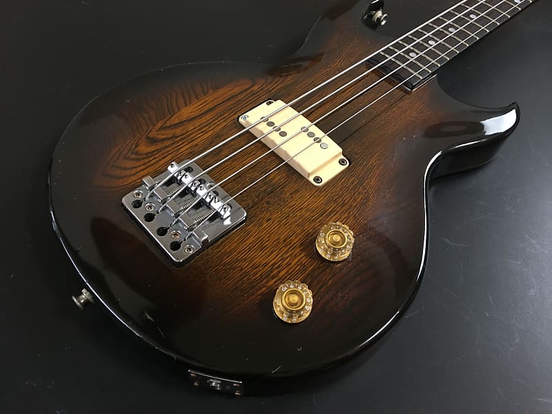 Aria Pro II CSB-450 Cardinal Series Bass Medium Scale early 80s Thru-neck  Brown