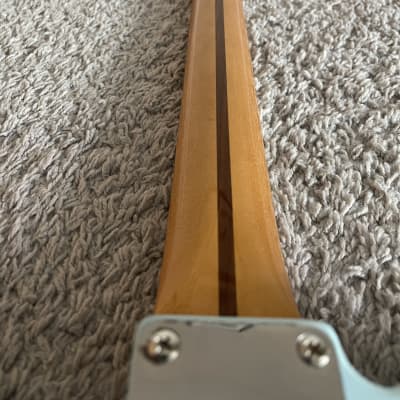 Fender Vintera ‘50s Telecaster 2019 MIM Sonic Blue Maple Fretboard Guitar image 12
