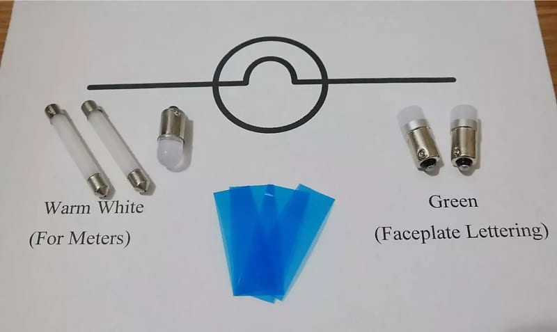 McIntosh MX113 bulbs lamps lights  			