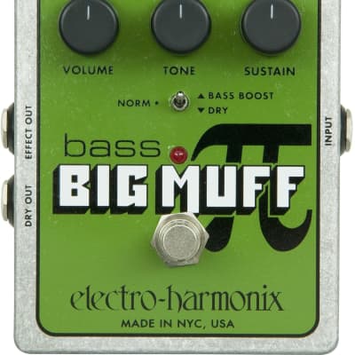 Electro-Harmonix Bass Big Muff Pi Fuzz Pedal | Reverb