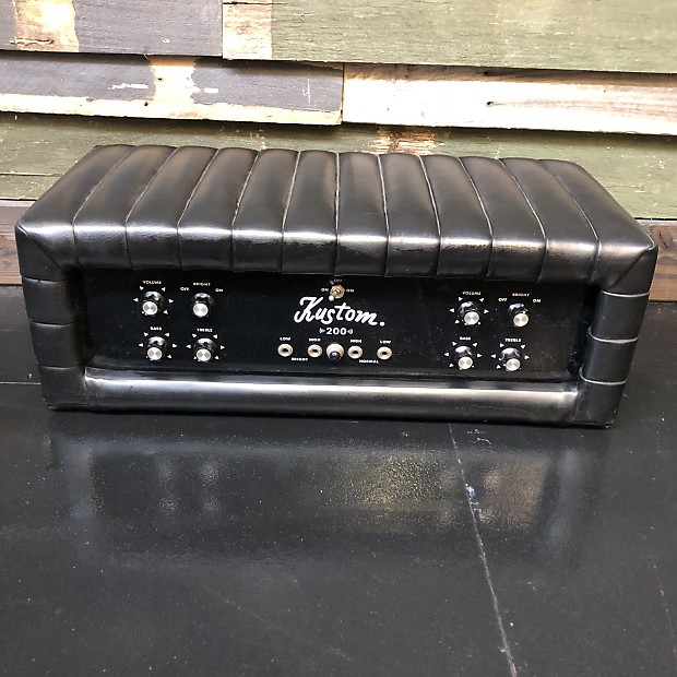 Kustom K200 B1 1970's Tuck n' Roll Bass amp Reverb