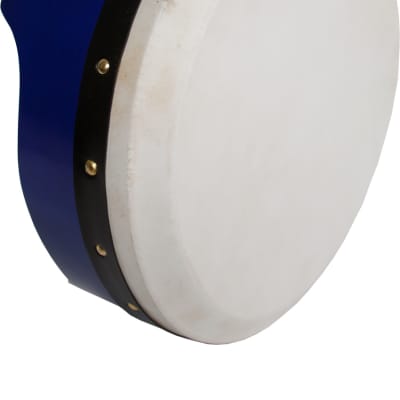 Roosebeck BTDP13L Tunable Ply Bodhran 13''X5'' with Tipper- Blue image 1