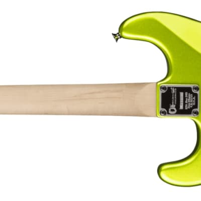 Charvel Pro-Mod San Dimas Style 1 HH FR E Electric Guitar, Lime Green Metallic image 3