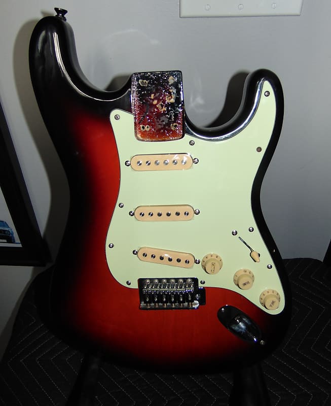 Loaded Squier Stratocaster Body image 1