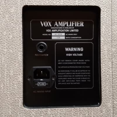 Vox AC30TB 30th Anniversary Top Boost Limited Edition 3-Channel 30-Watt  2x12