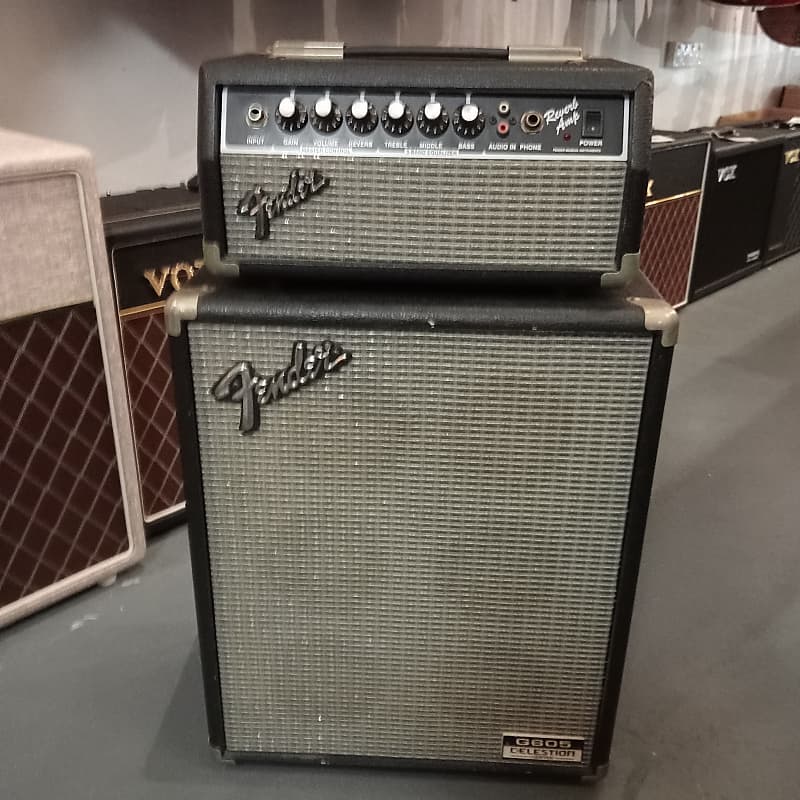 Fender 12w Reverb Amp Head and 6x5 Cabinet