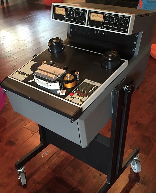 ATR 102 RARE 1" Two Track Ampex Mastering Tape Recorder ATR Reverb