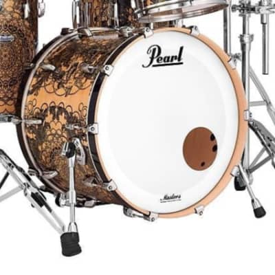 Pearl MCT2418BX Masters Maple Complete 24x18" Bass Drum without Tom Mount